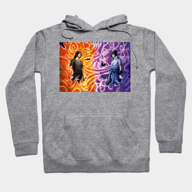 Susanoo power brothers  2 Hoodie by mcashe_art